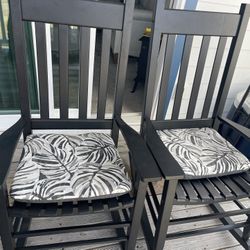 2 Porch Rocking Chairs 