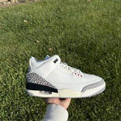 Jordan 3 White Cement