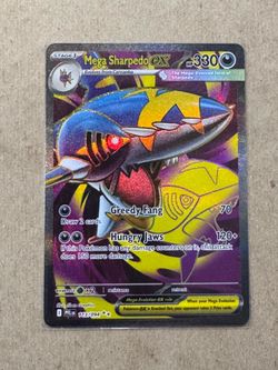Sharpedo Pokemon card