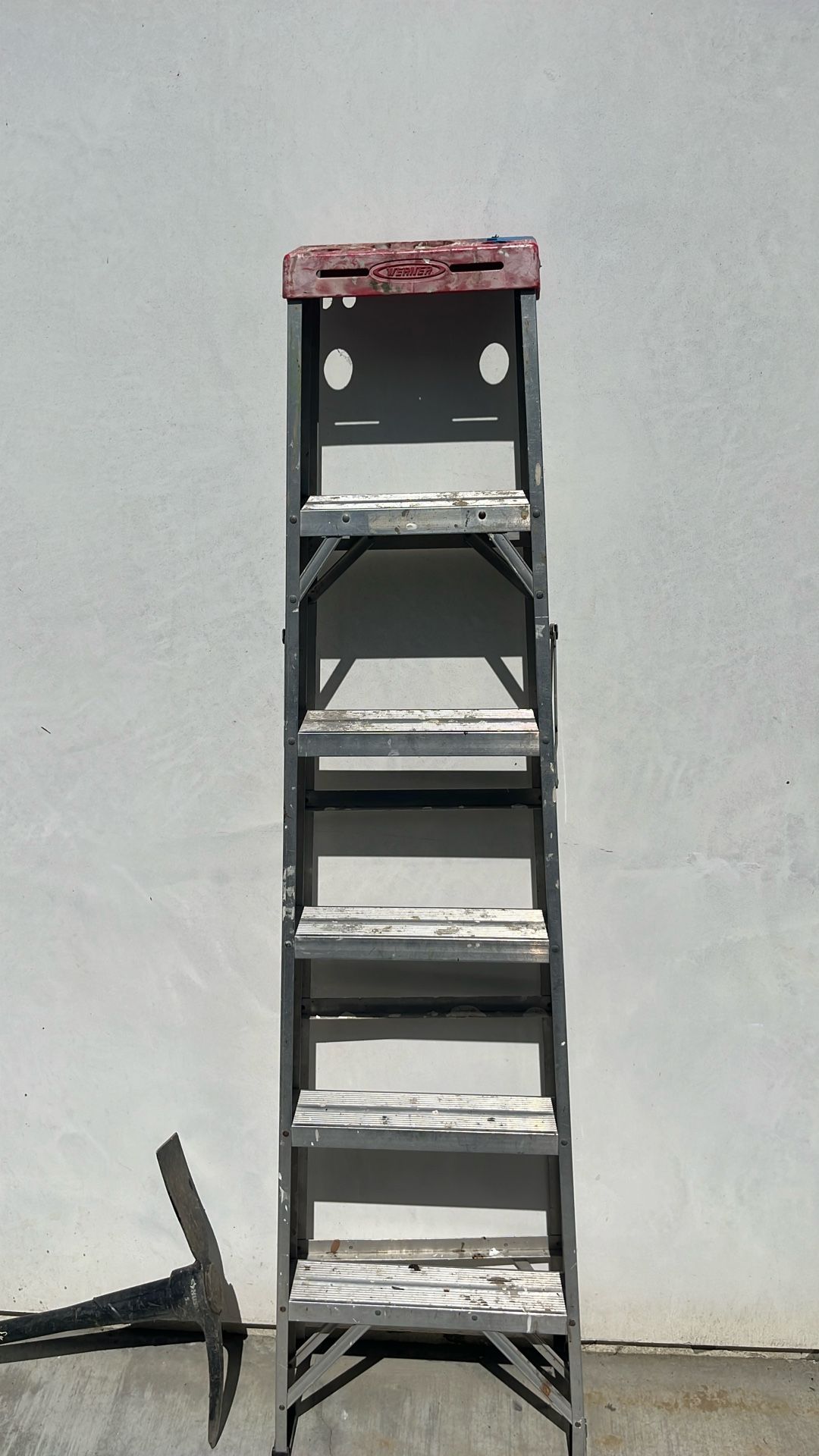 Red ladder for sale. Please make offer.