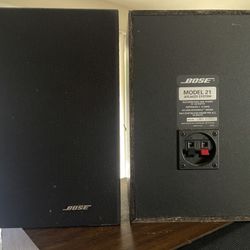 Bose Speakers Model 21