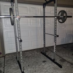Power Cage Squat Bench Press Rack 💪 