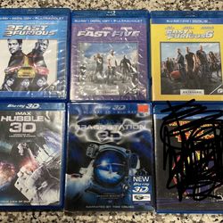 Blu Ray DVDs 