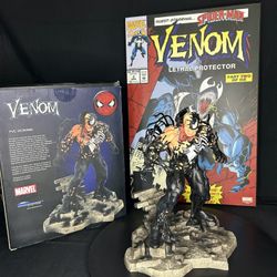 Marvel Gallery VENOM 9" PVC Diorama Figure Statue Eddie Brock (New) Unboxed