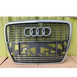 07-08 Audi A6 4F2 Sedan Car Front Bumper Upper Center Grille 4F0853651 USED