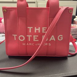 Marc Jacobes Pink Tote Bag