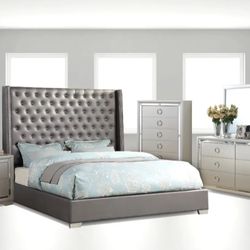 BEDROOM SET NEW IN BOX TWIN/ FULL/ QUEEN/ KING JUEGO DE HABITACIÓN TODO NUEVO EN SU CAJA