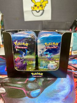 (Open to Offers) Ascended Heroes Mini Tin Display (10 total) Two booster packs in each tin.