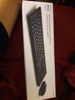 NEW Dell wireless mouse and keyboard