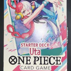 BANDAI ONE PIECE CARDS Uta (Starter Deck) *English Version* NEW/SEALED