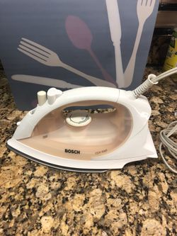 Bosch iron with steamer and temperature control 1300 Watt
