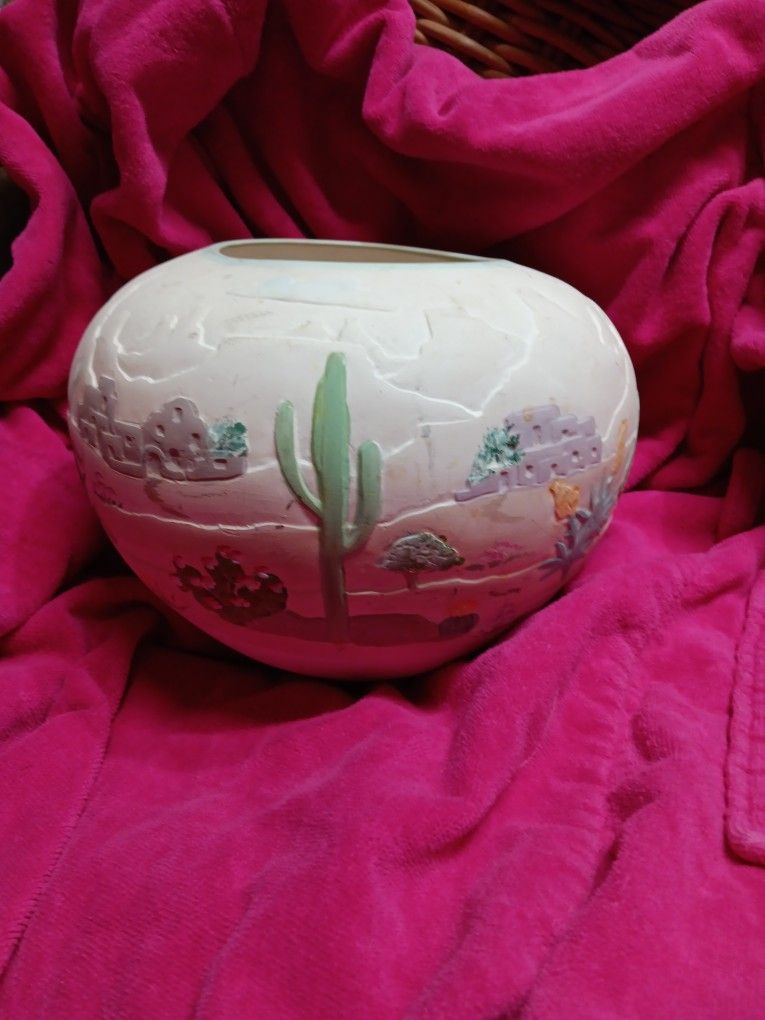 Vintage Red Line Studios 1990 Pottery By MIA