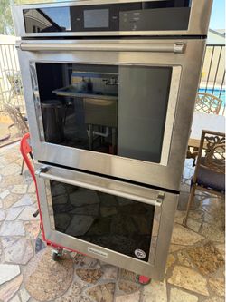 STOVE DOUBLE OVEN