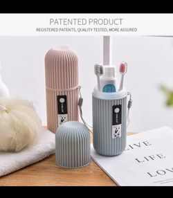 Portable Toothpaste Toothbrush Protecter Holder Case 