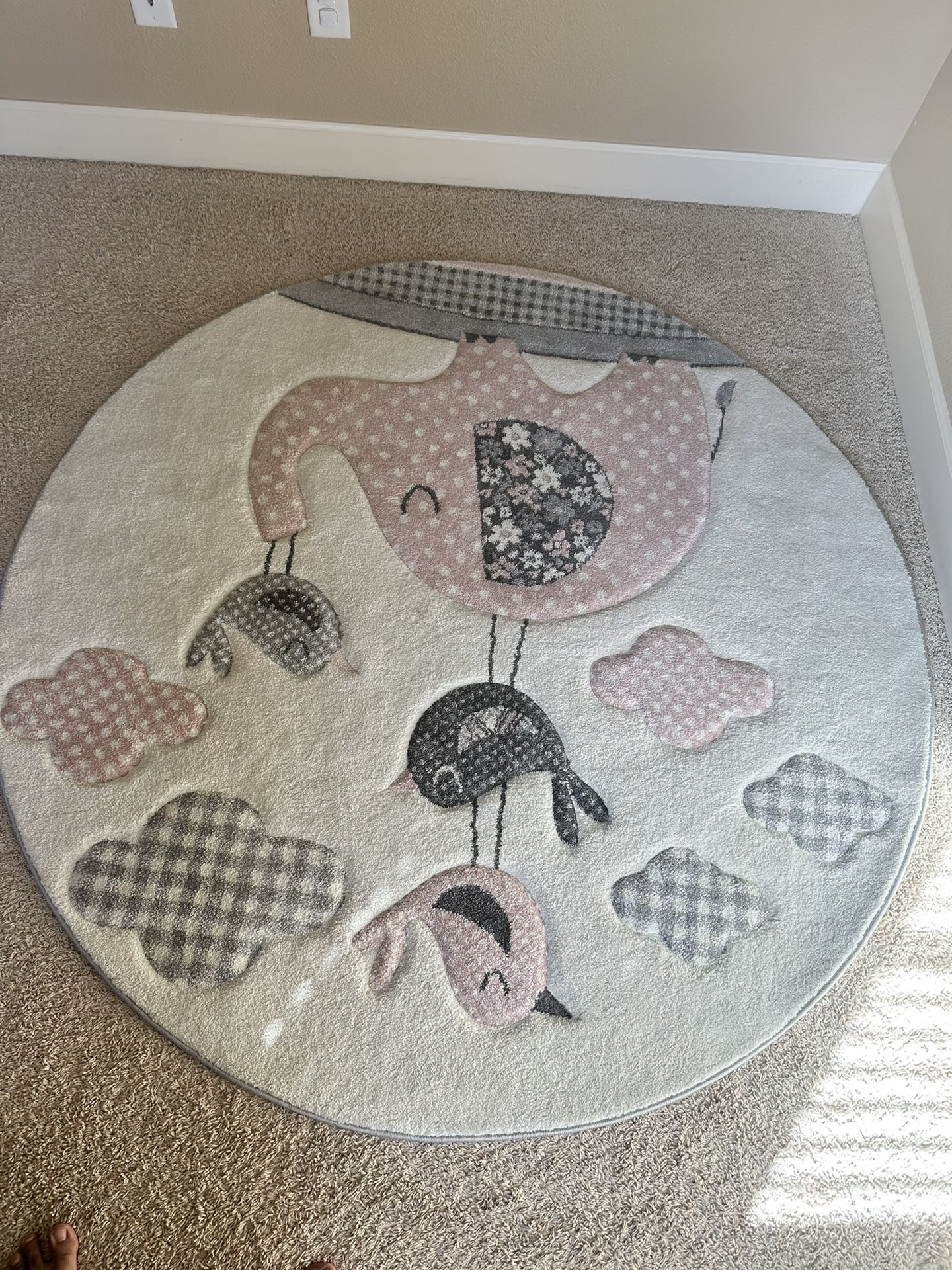 Beautiful Nursery Rug!