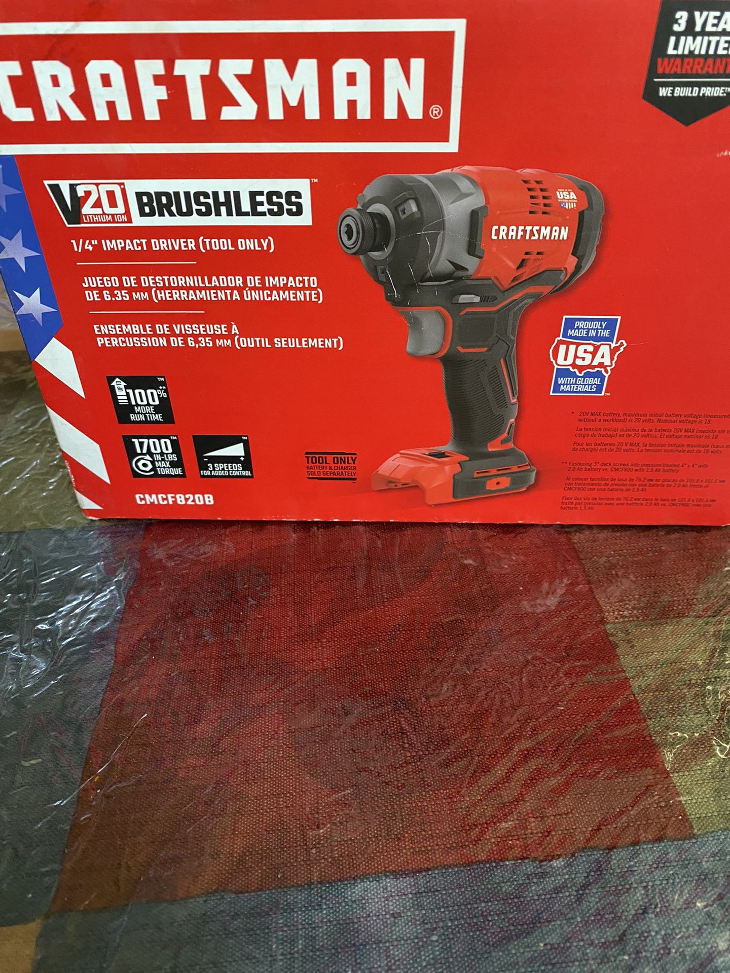 Craftsman cmcf820b hotsell