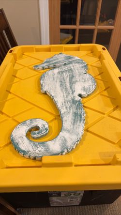 Wooden Seahorse