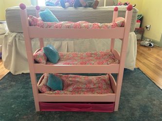 Emily Rose Doll Triple Bunk Bed