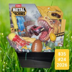 Dinosaur Easter Basket 