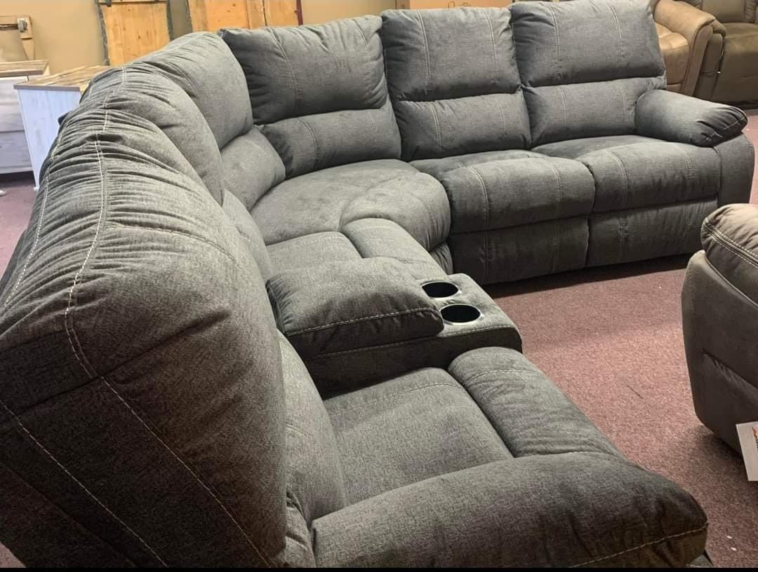 ASHLEY URBİNO POWER RECLINING SECTİONAL SOFA COUCH