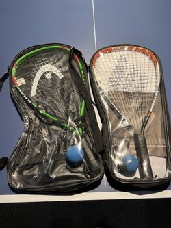 2 Racquetball Racquets