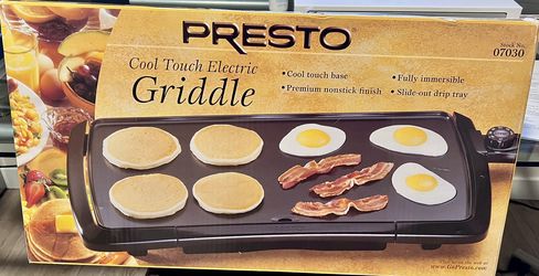 PRESTO Cool Touch Electric Griddle (#07030)