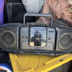 Fisher Boombox PH-D340 Studio Standard (Working Read See Pics) Audio Y2K