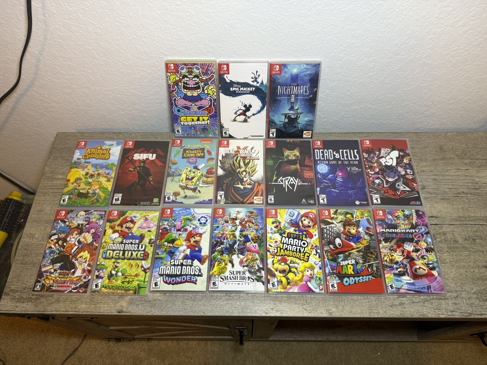 🎮 Huge Nintendo Switch Game Lot – Mario, Smash, Animal Crossing + More!