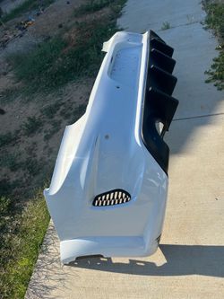 Dodge charger srt widebody daytona  scat pack hellcat rear bumper 2020 and 2021  and 2022 and 2023 and 2024