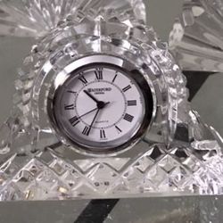 Vintage small Waterford mantle clock