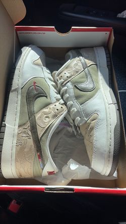 Nike Dunk Low Linen Dark Hazel Size 13