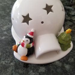 Igloo candle Holder