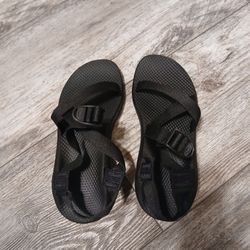 Chaos Sandals Black Womans Sz9