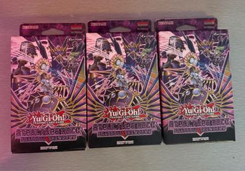 Yu-Gi-Oh! Shaddoll Showdown Structure Deck Set (3 Sealed Decks) – $80