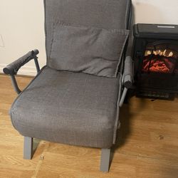 BANGTANE Single Sofa Bed Chair, 3 in 1 Multifunctional Convertible Sofa