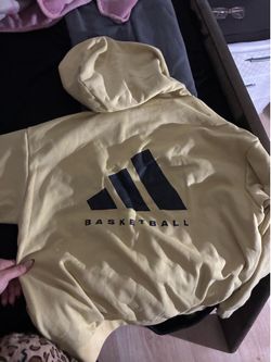 Men’s Adidas Suede Oversized Hoodie ADI BB SUE HOOD IN7705 Size: Small