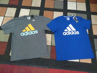 2 NWT Adidas T-shirts $30 Size XL