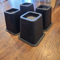 Set Of 4 6" Bed Risers