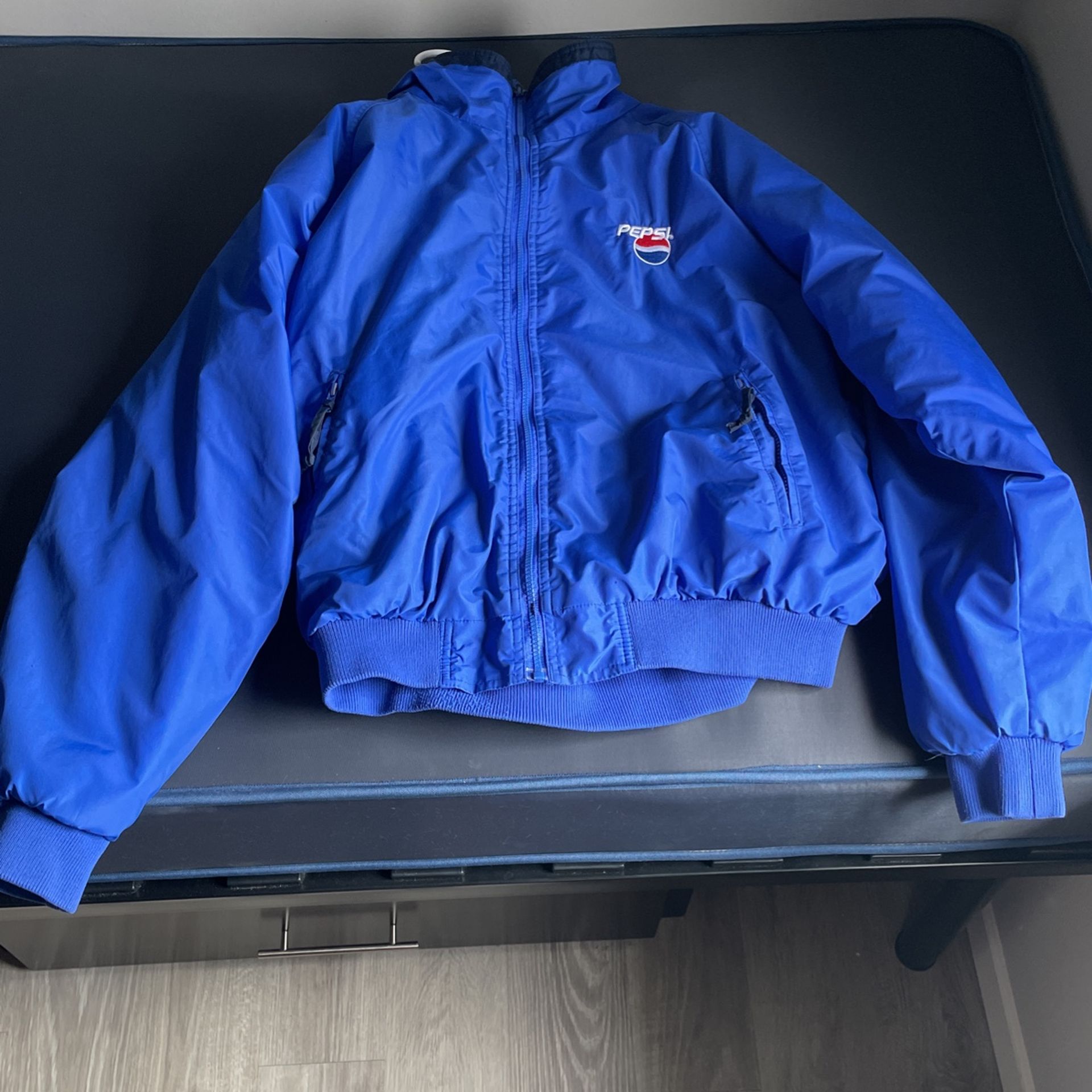 Vintage Blue Pepsi Jacket. 