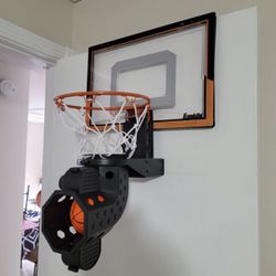 basketball Hoop With Battery Operated Return