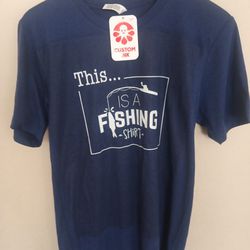 Custom Ink . This Is A Fishing Shirt. Size M
