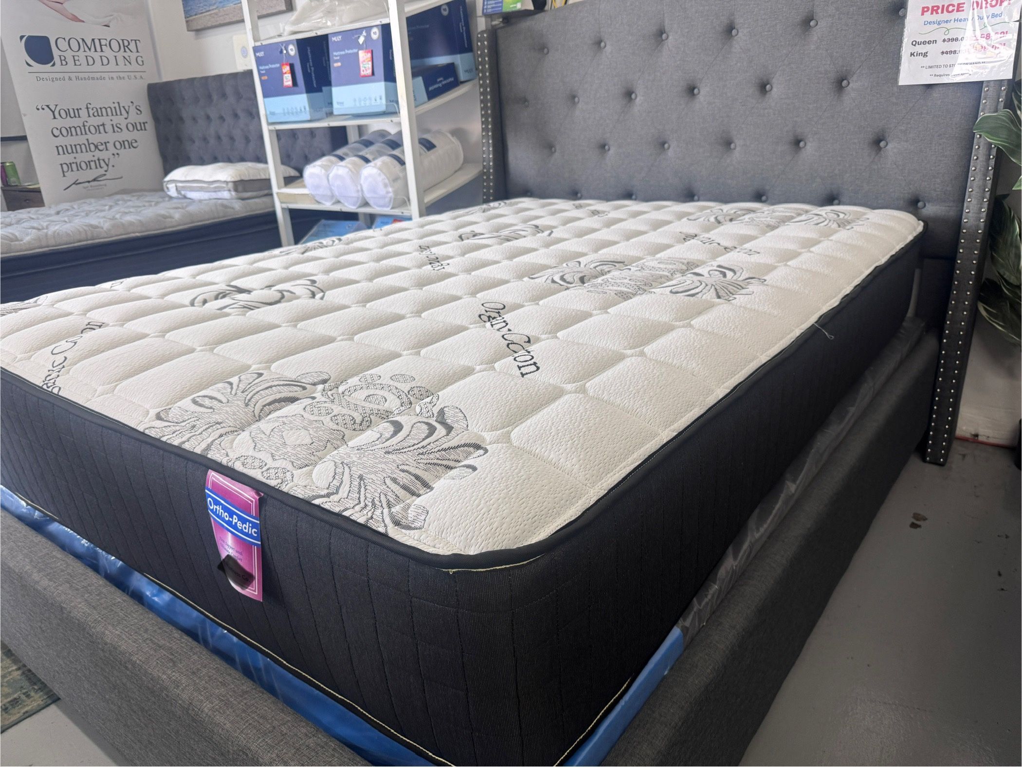 Nice Thick Firm Mattress King $498 Queen $348 Full $298 Twin $248