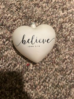 John 316 Christmas ornament Christian