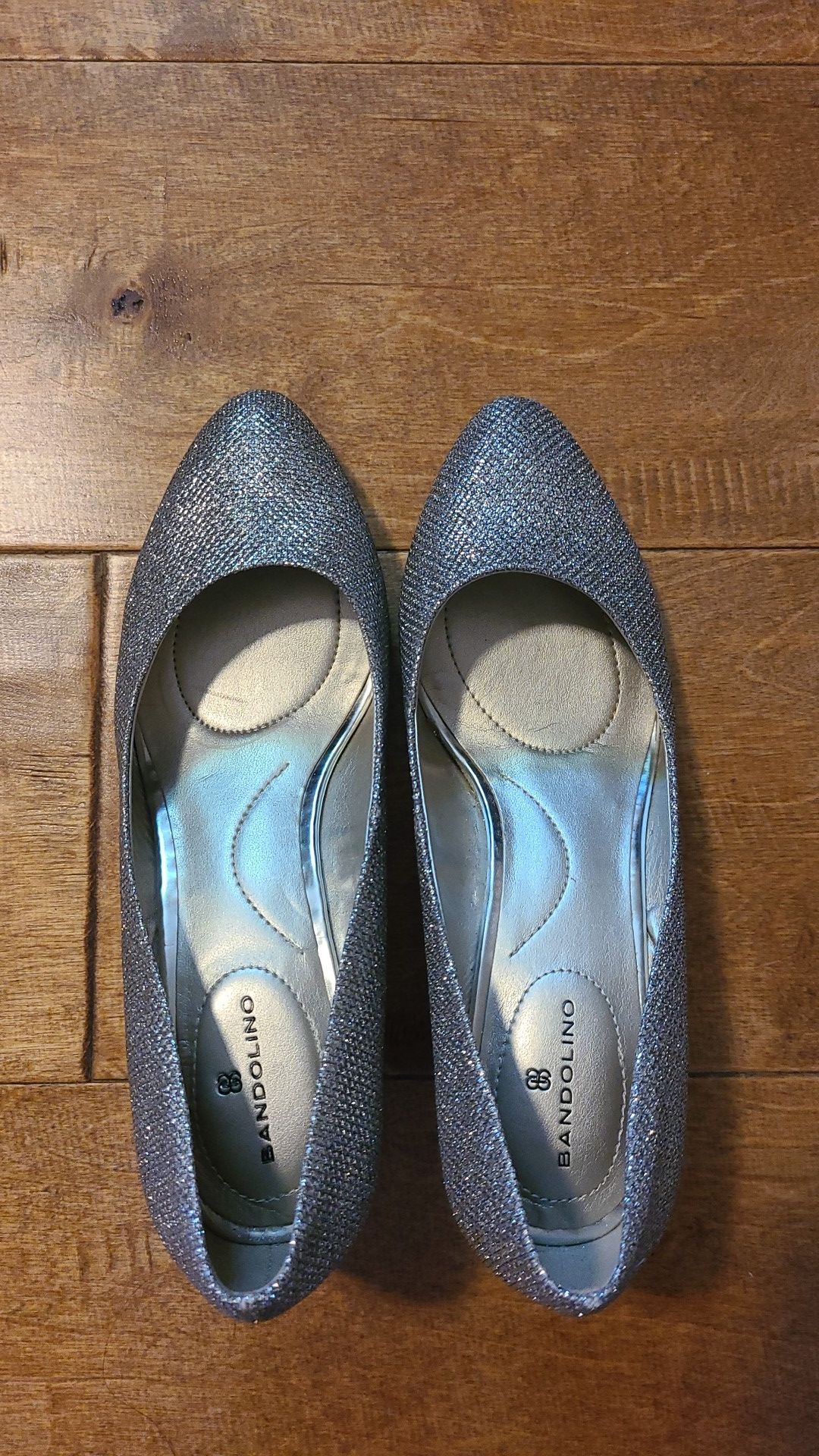 Silver - wedge heel - comfortable - Bandolino