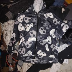 skull hoodie 