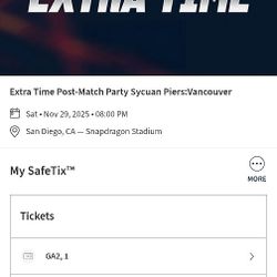 San Diego FC Post Game Party 