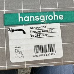 Shower Arm, 15” Hansgrohe