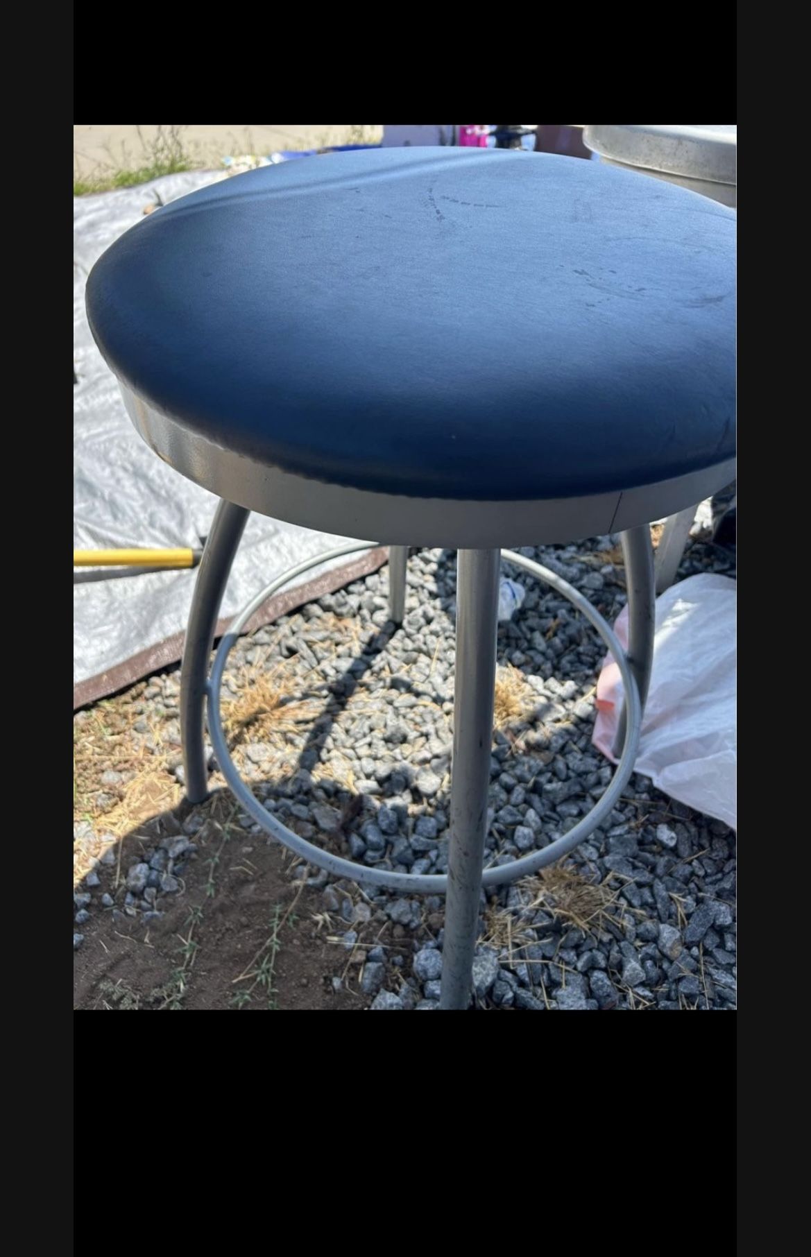 Blue Stool