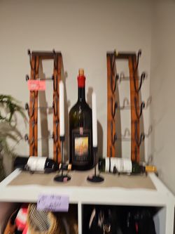 Wine racks , wine bottle decor