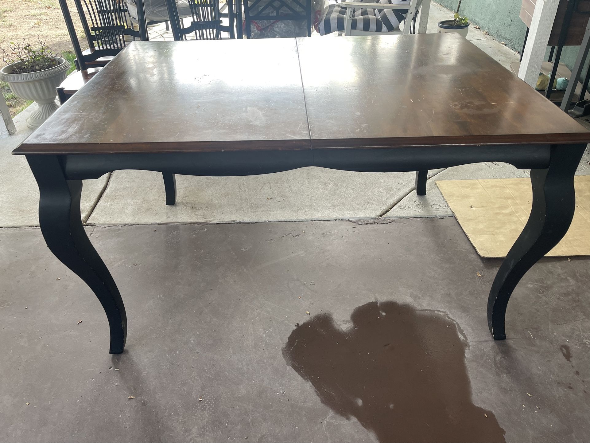 Solid Wood Dining Table 